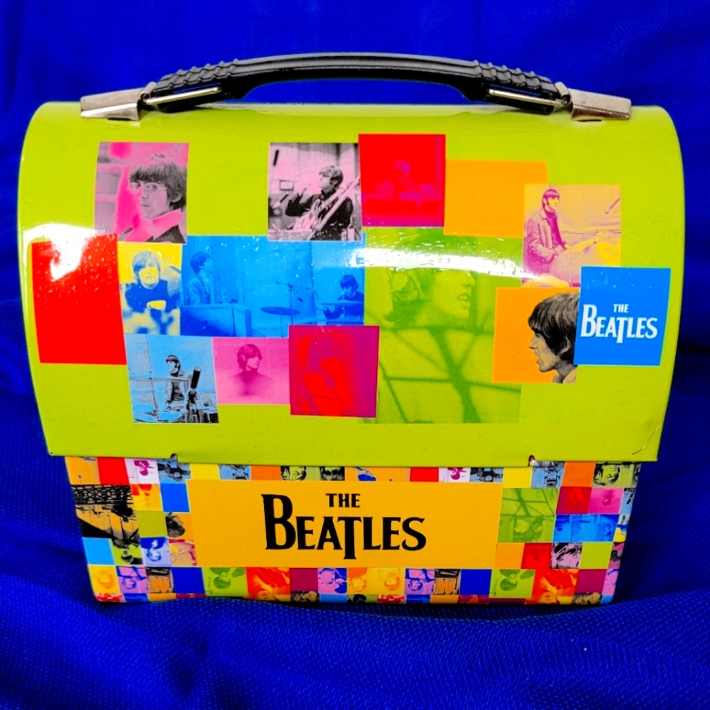 Vintage Beatles Metal Lunchbox.